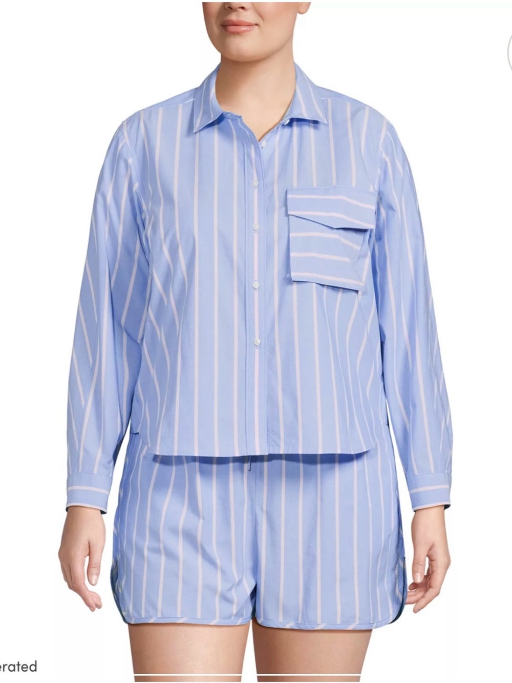 Lands End 2 Piece Pajama set